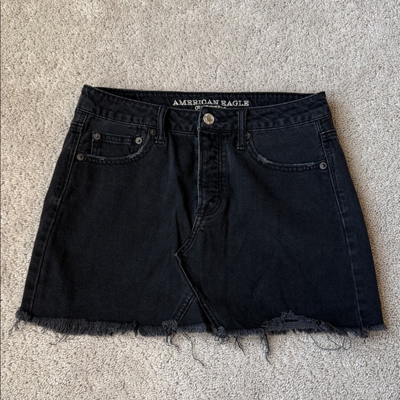 American Eagle Outfitters Dresses & Skirts - American Eagle Black Denim Skirt | Size 4